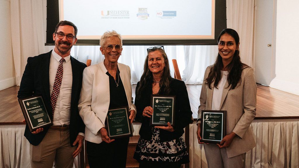 Dr. Schlumbrecht, Dr. Cantwell, Dr. Bianco, and Dr. Kumar